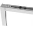 Душевая дверь VINCEA Slim Soft 1100, хром, стекло прозрачное VDS-1SS110CL 3