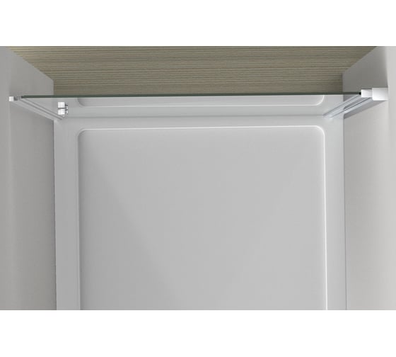 Душевая дверь VINCEA Alpha хром, стекло текстурное VDP-3AL650MT