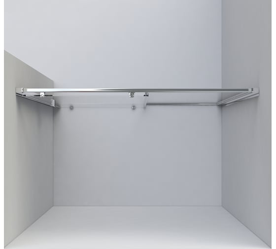 Душевая дверь VINCEA Garda 1200, черный, стекло тонированное VDS-1G120CGB