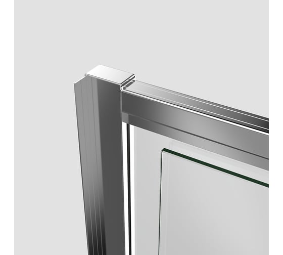 Душевая дверь VINCEA Intra 900/1000, хром, стекло прозрачное VDP-1I9010CL