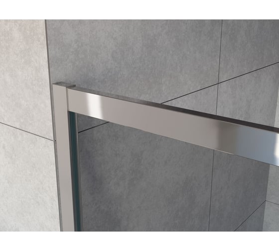 Душевая дверь VINCEA Garda 1800, хром, стекло прозрачное VDS-1G2180CL