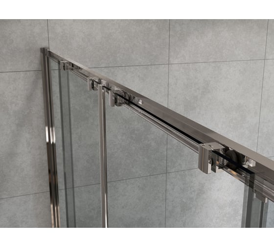 Душевая дверь VINCEA Garda 1800, хром, стекло прозрачное VDS-1G2180CL