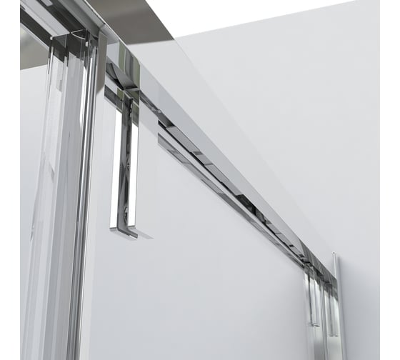 Душевая дверь VINCEA Lugano 1400, хром, стекло прозрачное VDS-1L140CL-1