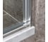 Душевая дверь VINCEA Slim-U 1400, хром, стекло прозрачное VDS-2SU140CL 4