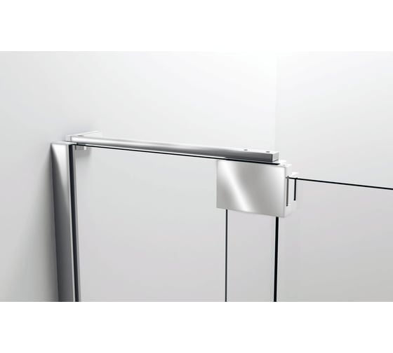 Душевая дверь VINCEA Extra 1000/1100, черный, стекло прозрачное VDP-1E1011CLB