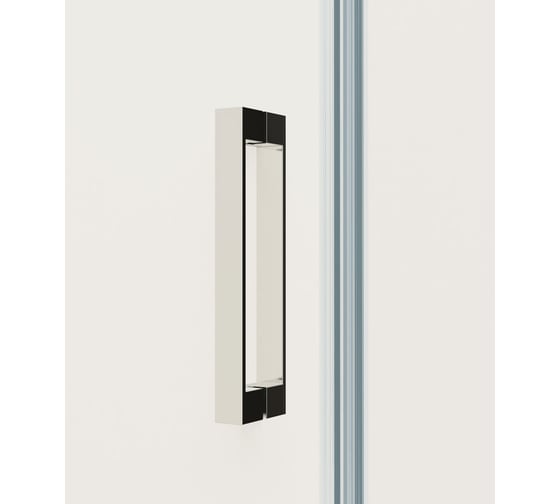 Душевая дверь VINCEA Extra 1000/1100, черный, стекло прозрачное VDP-1E1011CLB