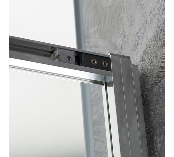 Душевая дверь VINCEA Slim-U 1200, хром, стекло прозрачное VDS-2SU120CL