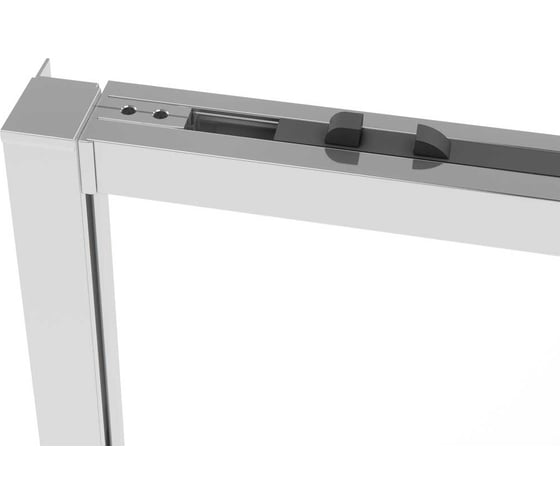 Душевая дверь VINCEA Slim Soft 1400, хром, стекло прозрачное VDS-1SS140CL