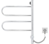 Электрический полотенцесушитель VINCEA 44x60, хром, таймер VTD-1R1CE