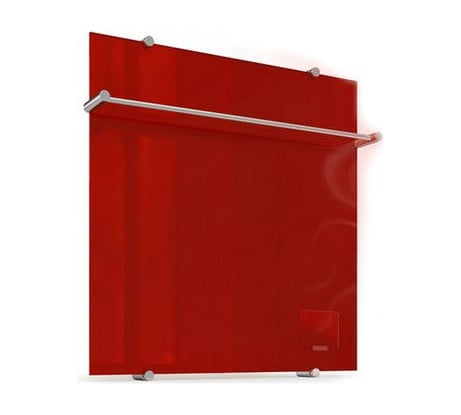 Электрический полотенцесушитель Теплолюкс Flora 60х60 красный, 160 Вт