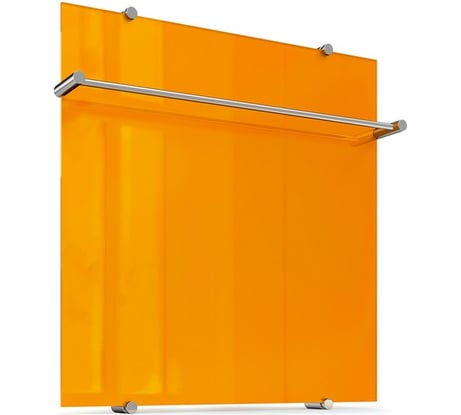 Электрический полотенцесушитель Теплолюкс Flora 60х60 оранжевый, 160 Вт