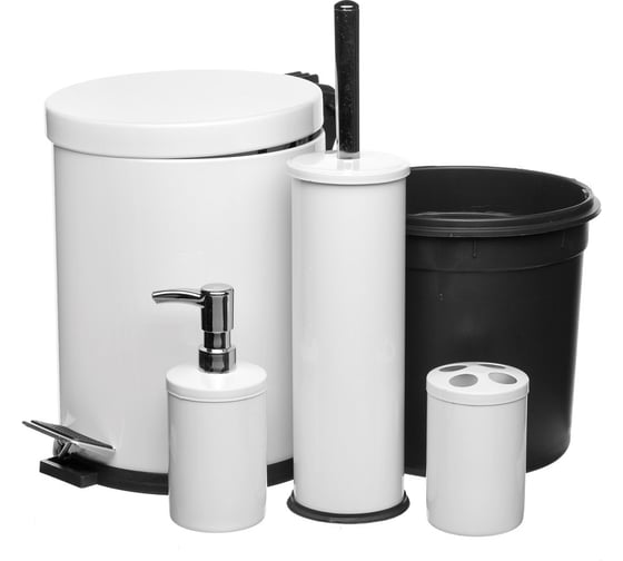Набор для ванны NAVAKO Aquila 4set white 11082
