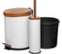 Набор для ванны NAVAKO Aquila wood 2set white 11088 3