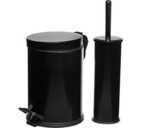 Набор для ванны NAVAKO Aquila 2set black 11069