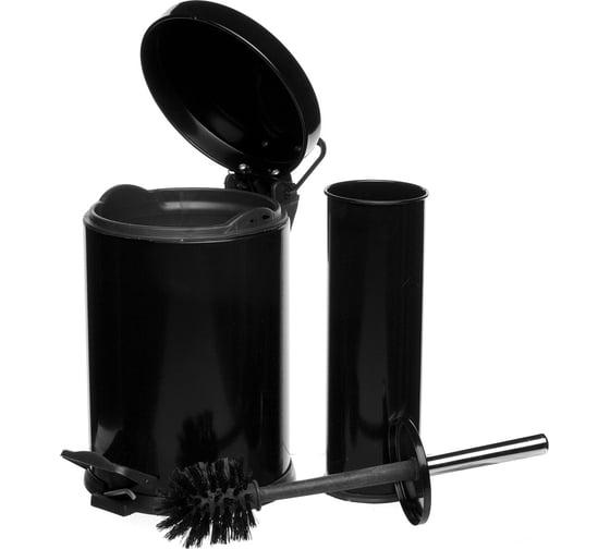 Набор для ванны NAVAKO Aquila 2set black 11069
