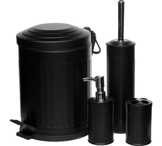 Набор для ванны NAVAKO Apus 4set black 11077 1
