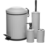 Набор для ванны NAVAKO Apus 4set grey 11080