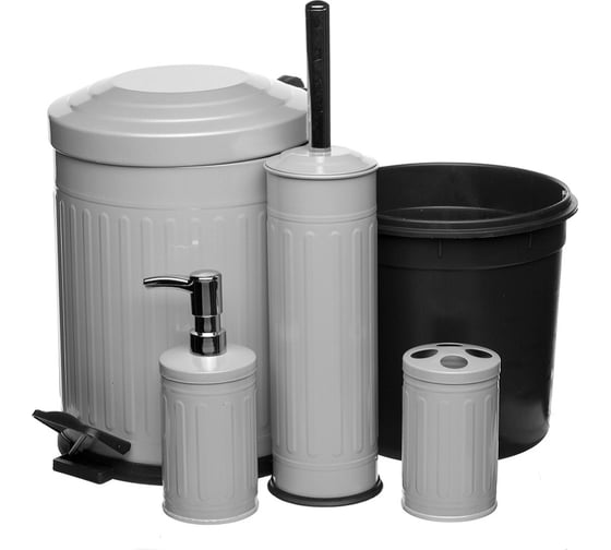 Набор для ванны NAVAKO Apus 4set grey 11080