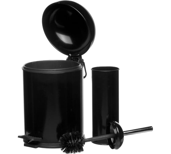 Набор для ванны NAVAKO Aquarius 2set black 11057