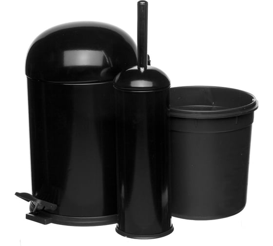 Набор для ванны NAVAKO Aquarius 2set black 11057