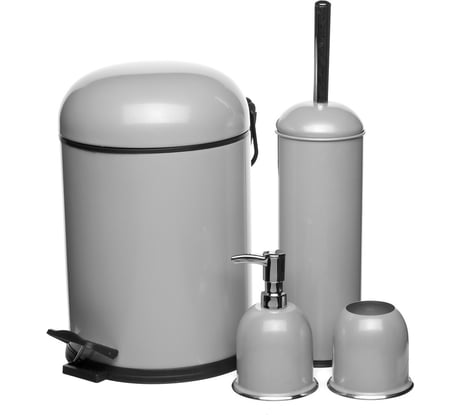 Набор для ванны NAVAKO Aquarius 4set grey 11075