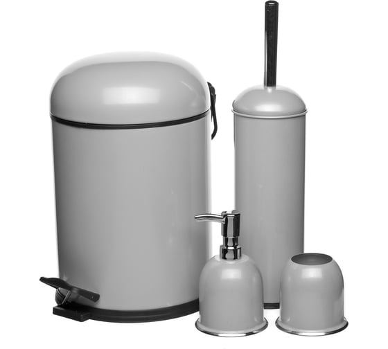 Набор для ванны NAVAKO Aquarius 4set grey 11075 1
