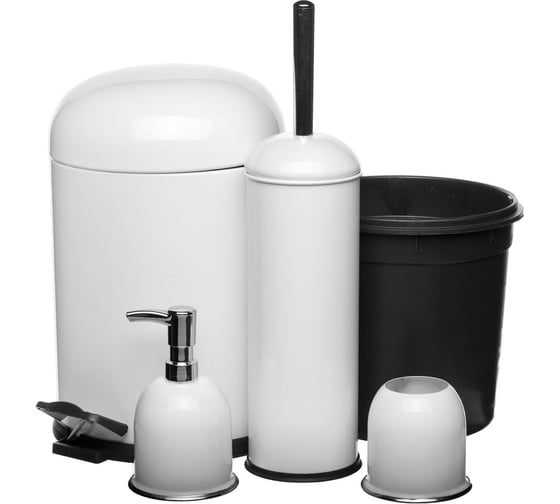 Набор для ванны NAVAKO Aquarius 4set white 11072