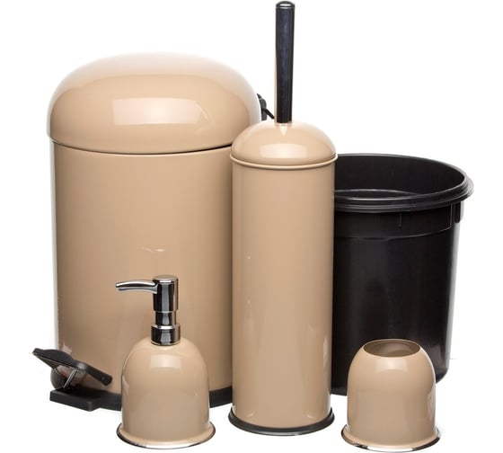 Набор для ванны NAVAKO Aquarius 4set сappuccino 11112