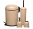 Набор для ванны NAVAKO Aquarius 4set сappuccino 11112 1