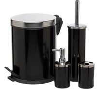 Набор для ванны NAVAKO Nebula 4set black 11115