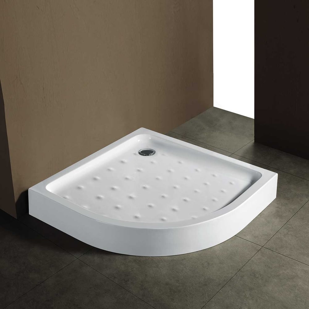 Акриловый поддон для душа VINCEA 1000x1000x135, сифон Ф90 с ...