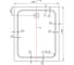 Акриловый поддон для душа VINCEA 1200x800x135, сифон Ф90 с гидрозатвором VST-2AR-8012 3