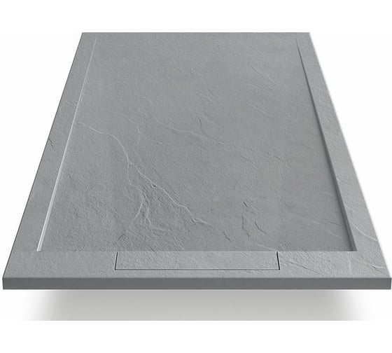 Поддон для душа VINCEA из искусственного камня,1200x800x25, серый VST-4SRL8012G