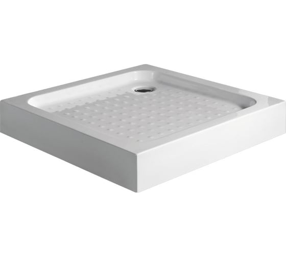 Акриловый поддон для душа VINCEA 800x800x135, сифон Ф90 с гидрозатвором VST-2AS-8080