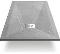 Поддон для душа VINCEA из искусственного камня, 1300x900x30, серый VST-4SR9013G