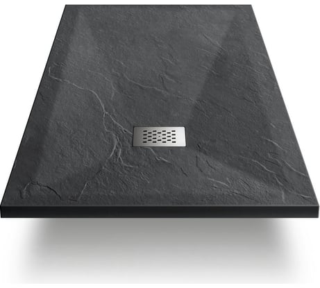 Поддон для душа VINCEA из искусственного камня,1200x1000x25, антрацит VST-4SR1012A