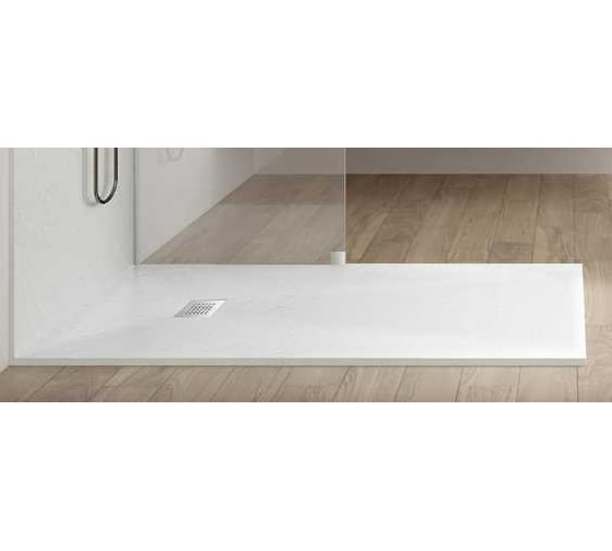 Поддон для душа VINCEA из искусственного камня, 900x900x25, белый матовый VST-4SR9090W