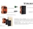 Душевой комплект VINCEA термостатический встраиваемый, двухрежимный, хром VSFW-102TCH 6