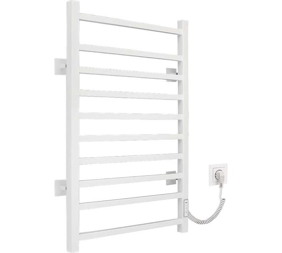 Электрический полотенцесушитель VINCEA 50x80, белый, таймер VTD-1LWE