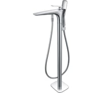 Напольный смеситель для ванны VINCEA однорычажный, хром VTF-102CH