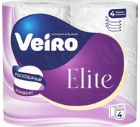 Туалетная бумага VEIRO Linia Classic 4 слоя, 4 рулона 9С44