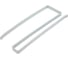 Держатель для полотенец Union подвесной 26x1,5x12см (12920) 21US02-444W 2