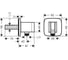 Шланговое подсоединение Hansgrohe Fixfit q 26887000 00000125170 2