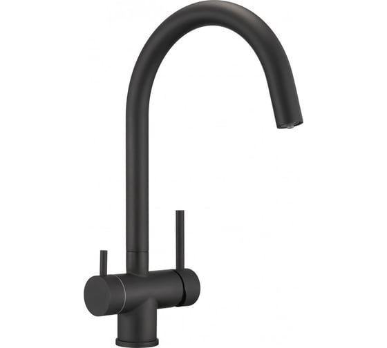 Смеситель для кухни MILACIO Ultra total black MCU.554.TB