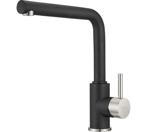 MILACIO Смеситель для кухни Ultra 555 чёрный матовый MCU.555.MB 1