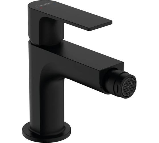Смеситель для биде Hansgrohe Rebris e матовый черный 72211670 00000122415