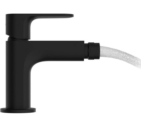 Смеситель для биде Hansgrohe Rebris e матовый черный 72211670 00000122415