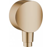 Шланговое подсоединение Hansgrohe Fixfit s шлиф.бронза 26453140 00000089718