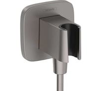 Шланговое подсоединение Hansgrohe Fixfit q черный хром 26887340 00000125172