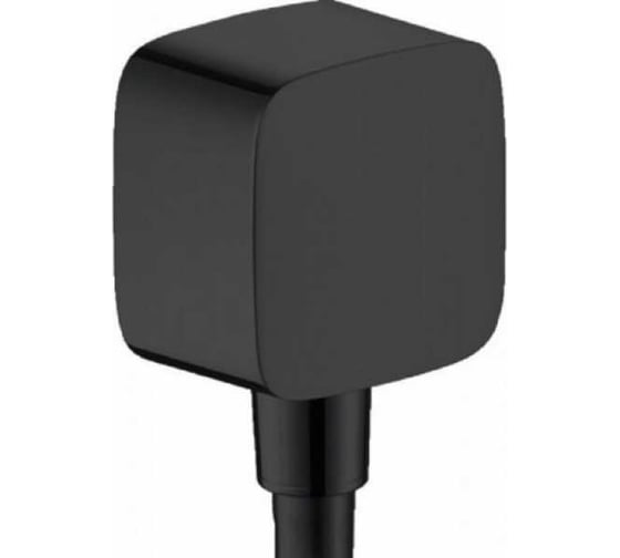 Шланговое подсоединение Hansgrohe Fixfit матовый черный 26457670 00000081571